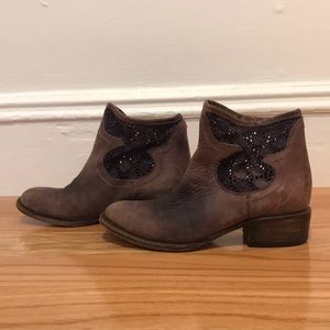 Freebird ankle booties by Freepeople size 8